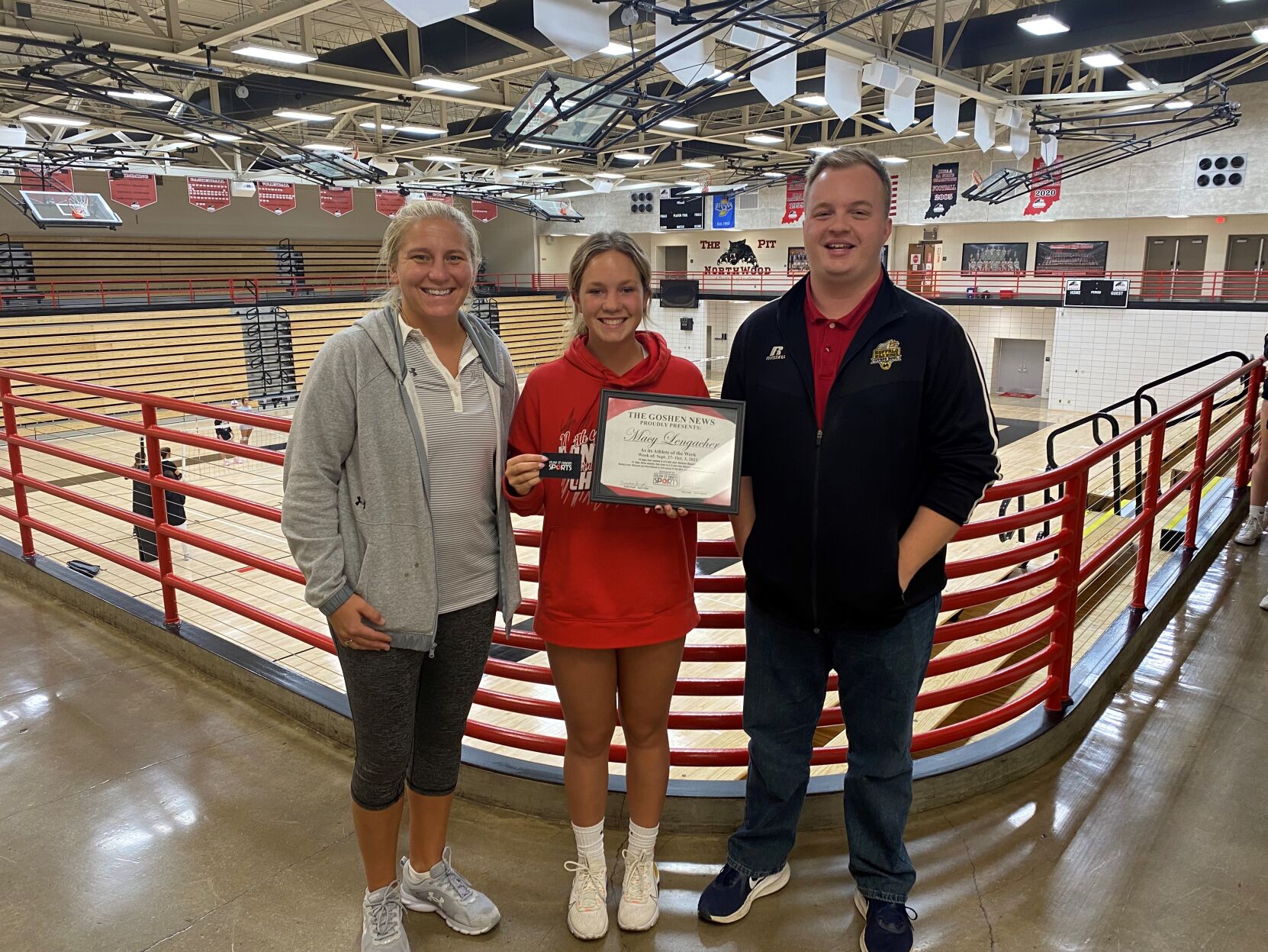 NorthWood's Macy Lengacher wins TGN Athlete of the Week (Sept. 27 - Oct. 3, 2021)
